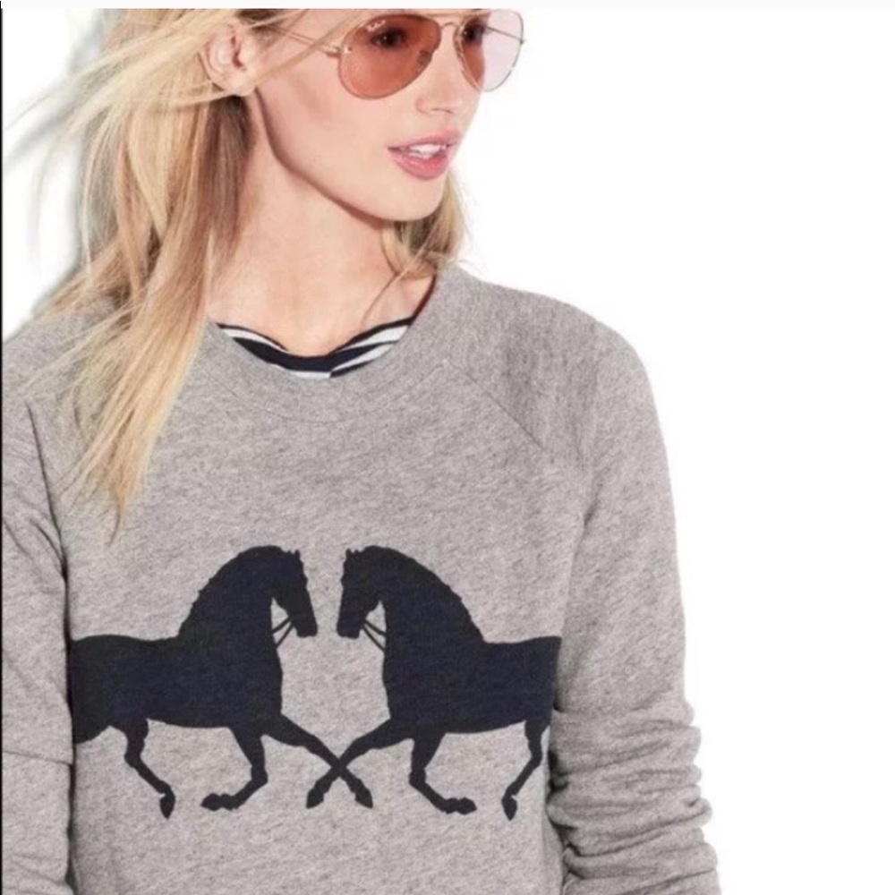 JCrew Horsing Around Sweater